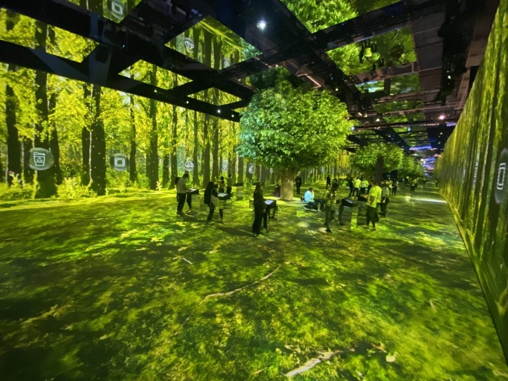 Projection Mapping Exhibit of SK Telecom at CES