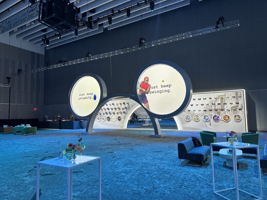 Projection Mapping at Disney Upfront