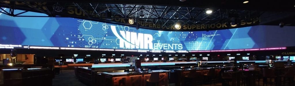 LED Wall, permanent installation at Westgate Superbook, Las Vegas.