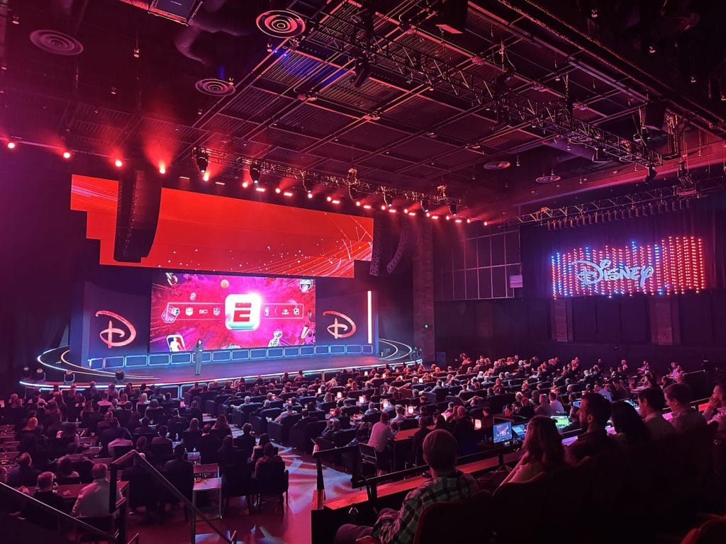 Emerging Event Technology used at the Disney Tech & Data Showcase