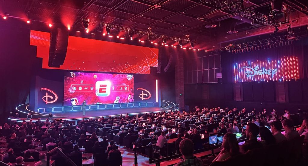 Emerging Event Technology used at the Disney Tech & Data Showcase